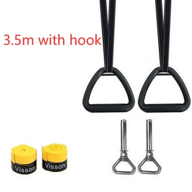 Gymnastic Rings with Straps for Full Body Workouts - Impact Core Fitness