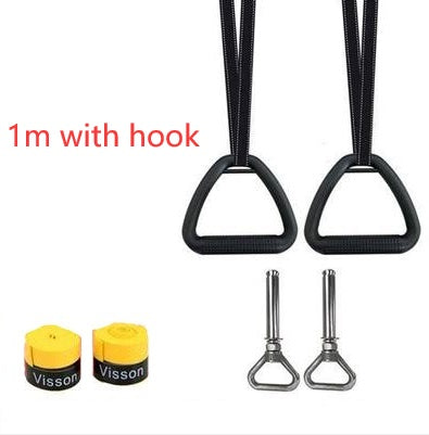 Gymnastic Rings with Straps for Full Body Workouts - Impact Core Fitness