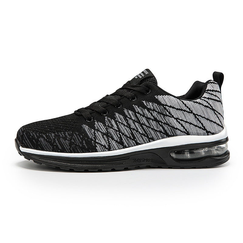 Streamlined Men's Breathable Everyday Running Shoes Flexible Modern Athletic Comfort Design - Impact Core Fitness