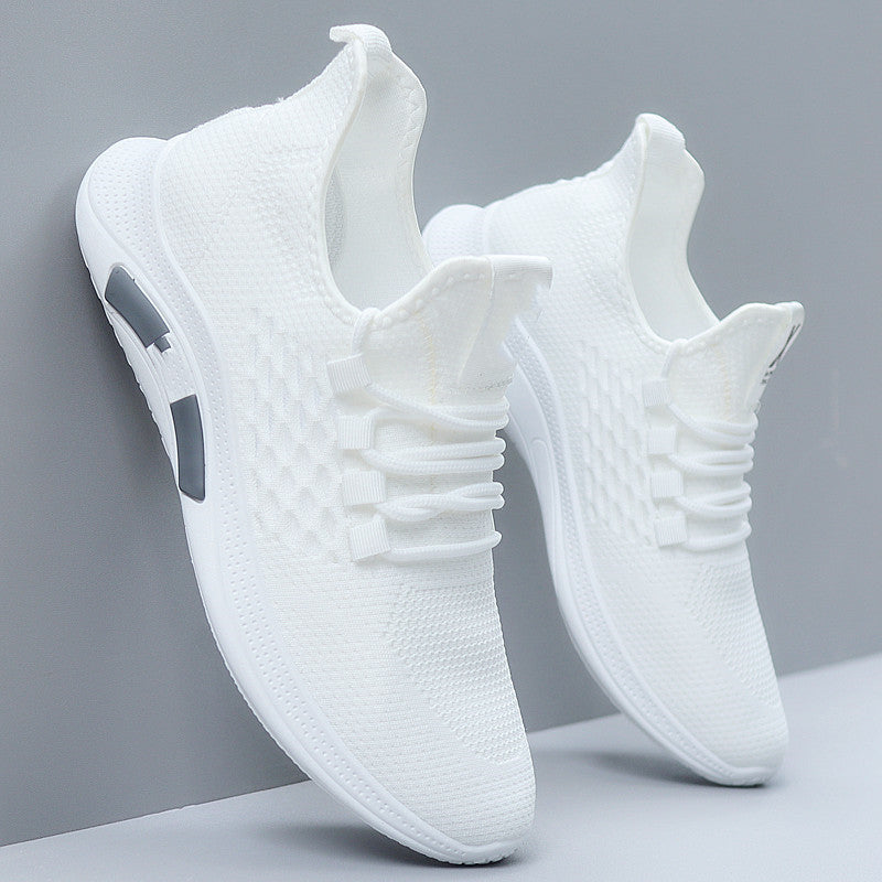 Men's Breathable Mesh Casual Lifestyle Trainers Lightweight & Versatile Everyday Footwear - Impact Core Fitness