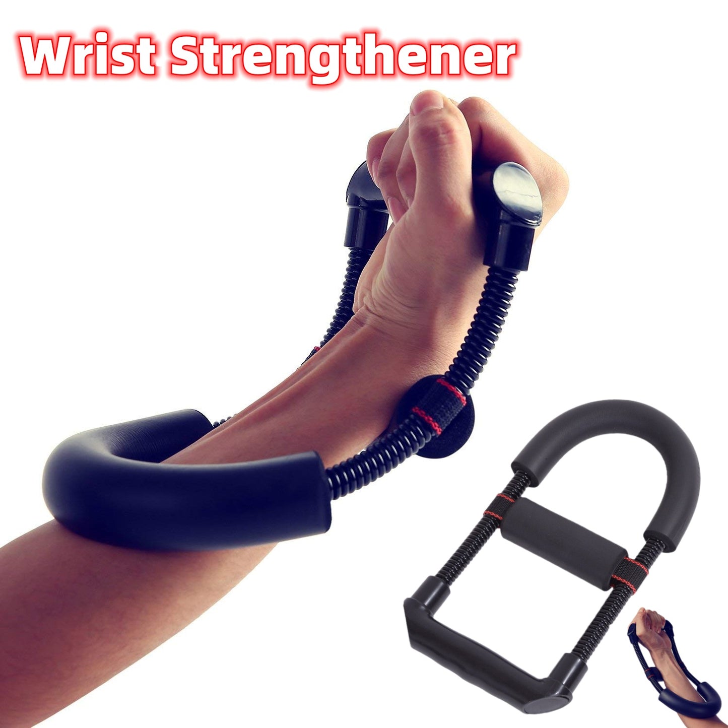 Hand Grip Strengthener with Spring Resistance for Forearm Training - Impact Core Fitness