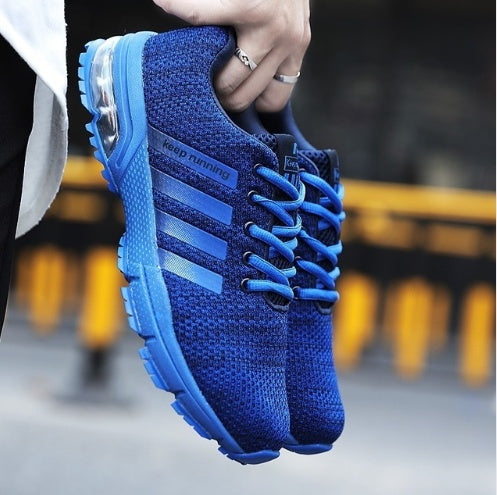 Urban Style Men's Mesh Sneakers Cushioned Lightweight Design for Active Lifestyles - Impact Core Fitness