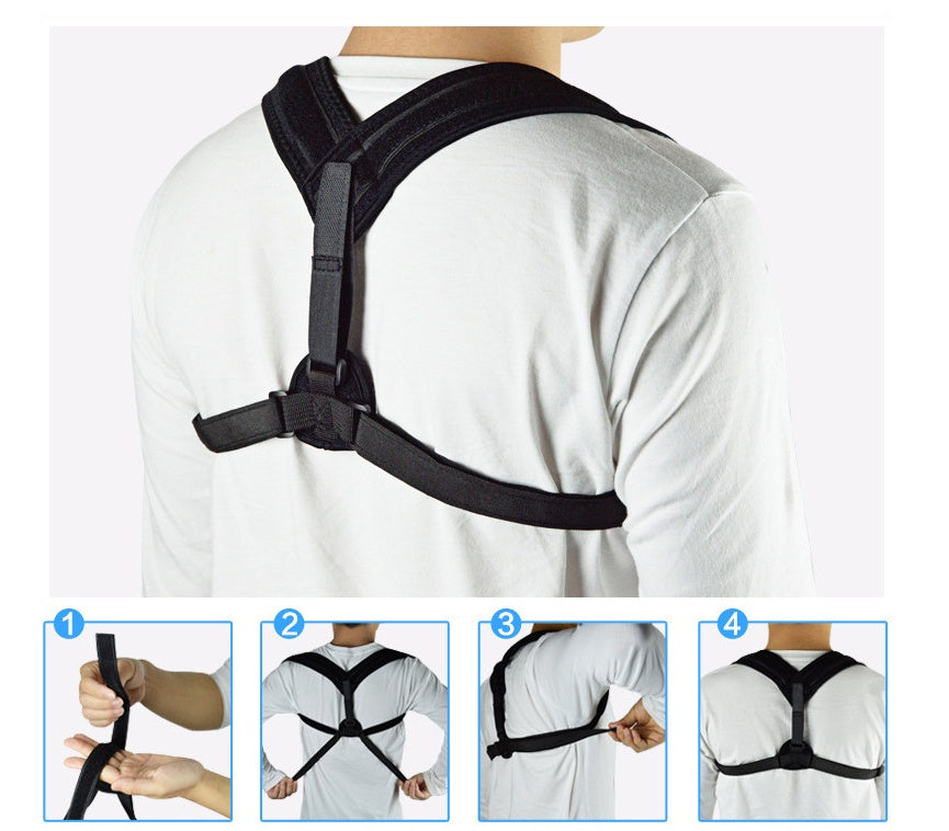Adjustable Posture Corrector for Back & Shoulder Support - Impact Core Fitness