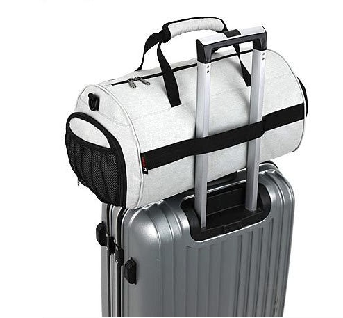 Smart Gym & Travel Duffel Bag With Shoe Compartment & Wet Pocket