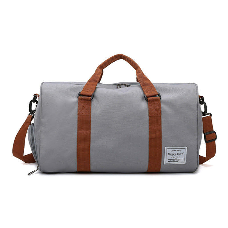 Classic Canvas Travel Duffel Gym & Weekender Bag with Shoe Compartment
