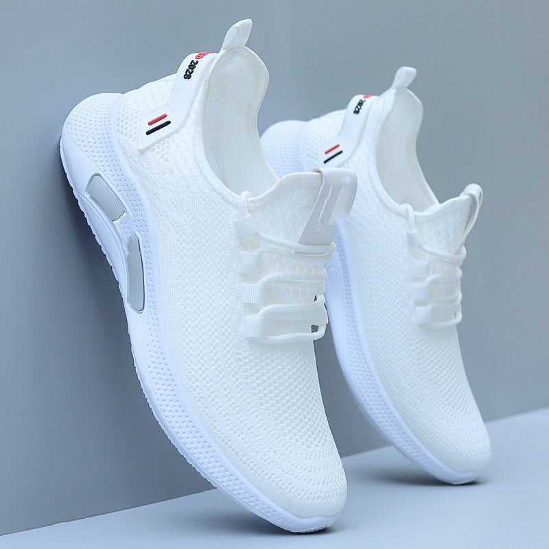 Men's Breathable Mesh Casual Lifestyle Trainers Lightweight & Versatile Everyday Footwear - Impact Core Fitness