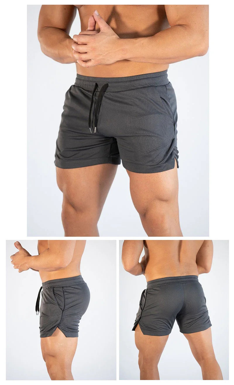 Men's Lightweight Gym Training Shorts with Pockets for Workout & Running - Impact Core Fitness