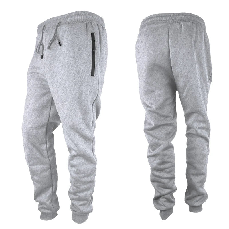 Men's Sweatpants with Zipper Pockets Tapered Joggers for Men Athletic Pants for Workout, Jogging, Running - Impact Core Fitness