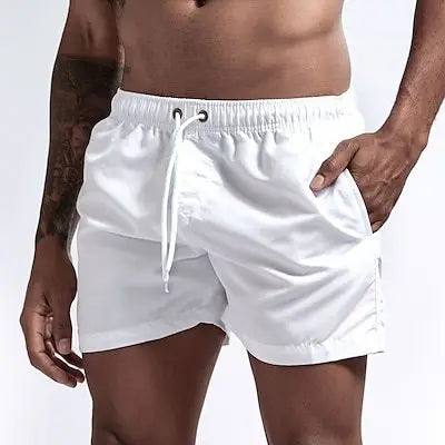 Swim Trunks Swim Shorts for Men Quick Dry Board Shorts Bathing Suit Breathable Drawstring With Pockets for Surfing Beach Summer - Impact Core Fitness
