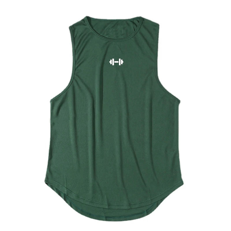 Men's Quick Dry Gym Workout Vest Tank Top for Athletic Fitness Training - Impact Core Fitness