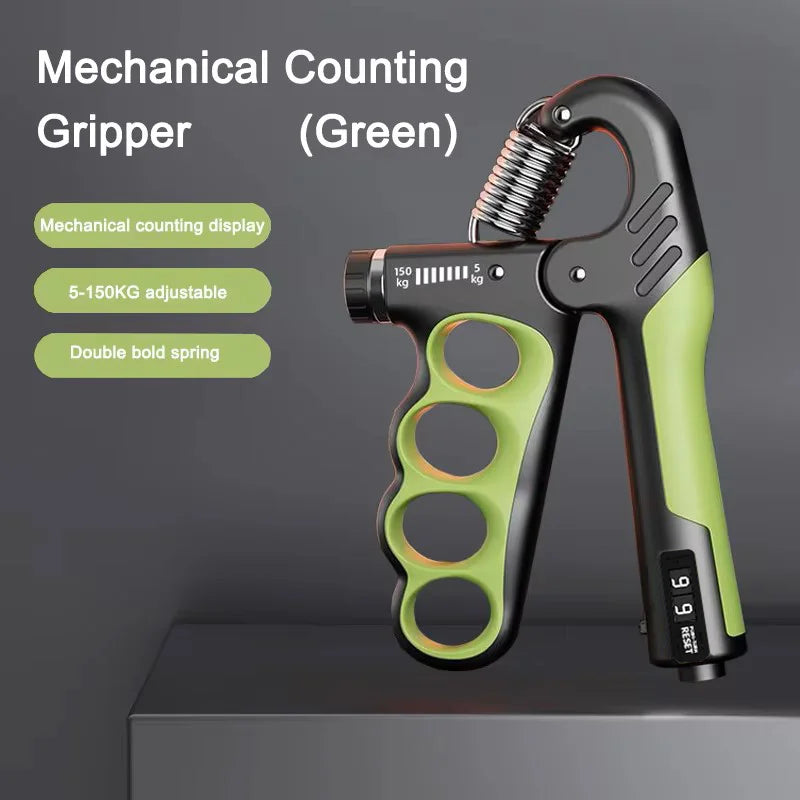 Adjustable Hand Grip Strengthener 5-100kg - Forearm Exerciser & Finger Trainer Tool - Impact Core Fitness