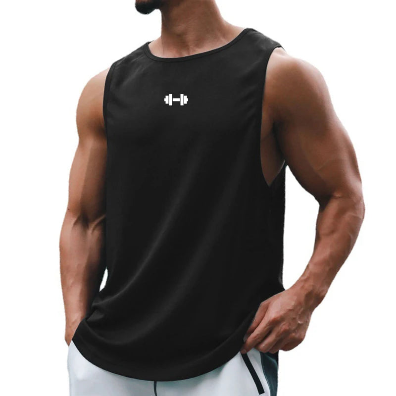 Men's Quick Dry Gym Workout Vest Tank Top for Athletic Fitness Training - Impact Core Fitness