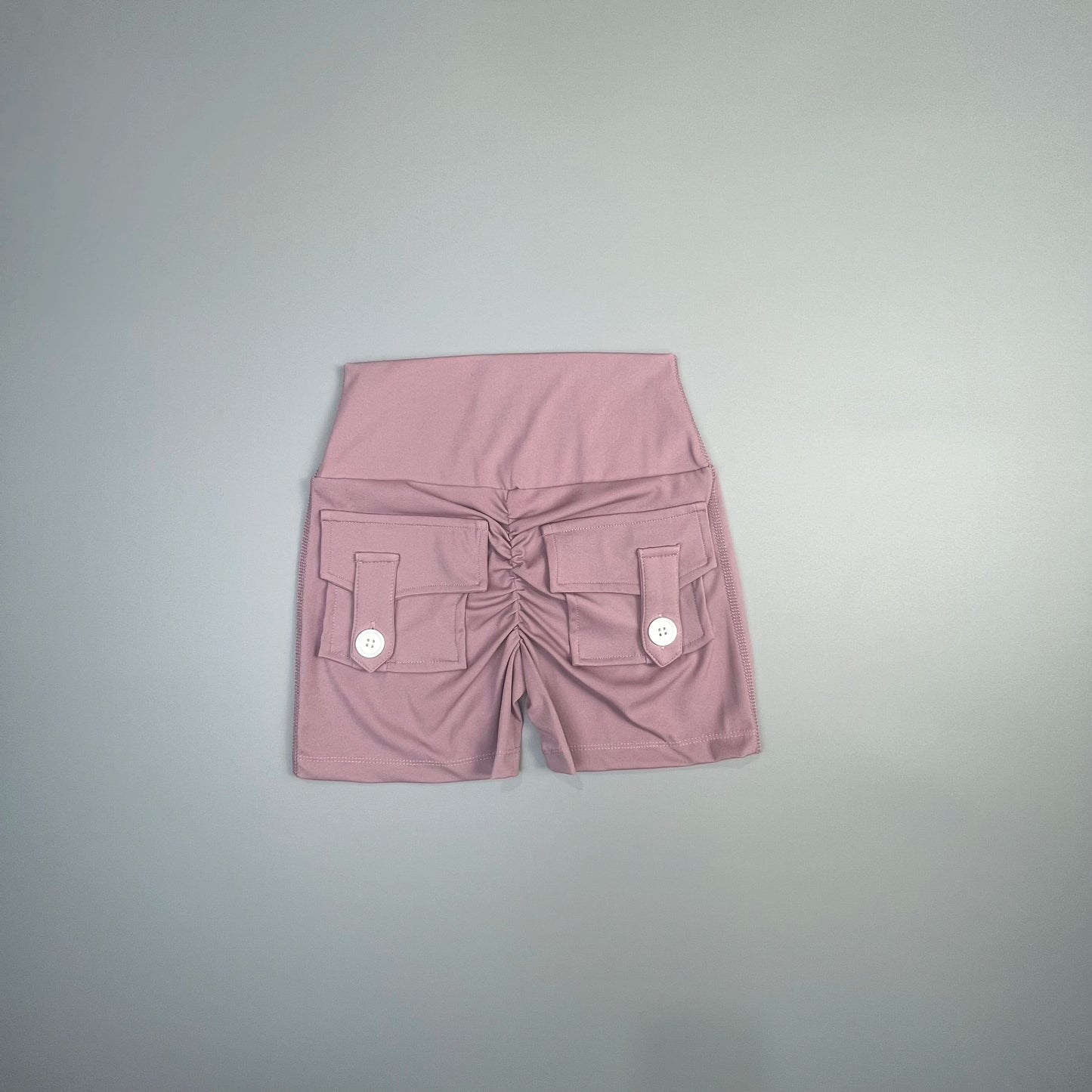 High Waist Cargo Gym Shorts for Women with Functional Pockets - Impact Core Fitness