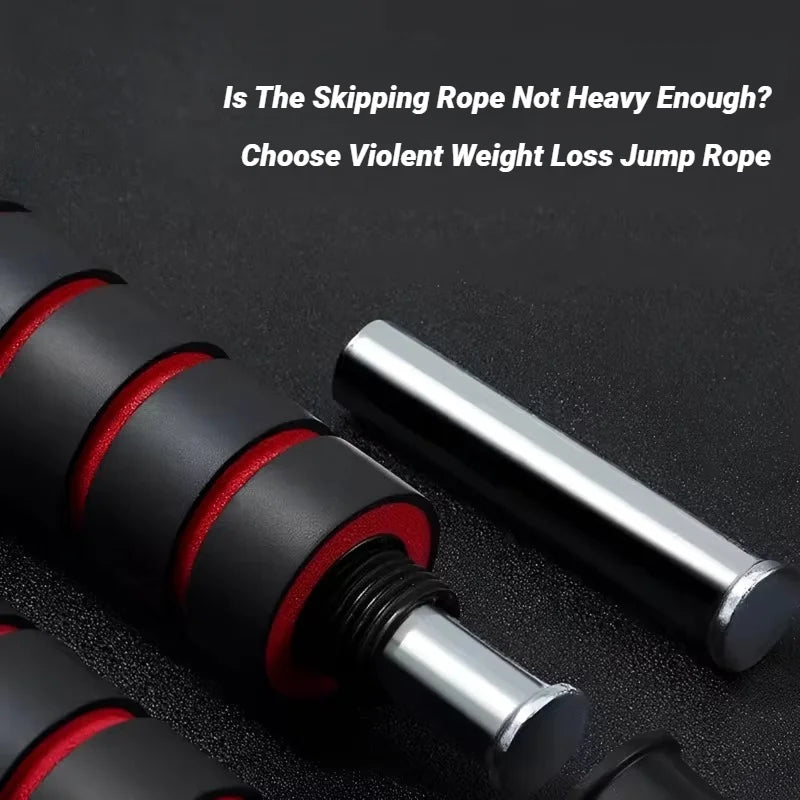 Adjustable Weighted Jump Rope for Home Fitness & Effective Weight Loss - Impact Core Fitness