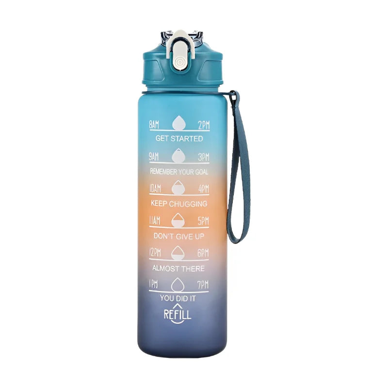 800ML Leakproof Sports Water Bottle BPA-Free Plastic Gym Drinking Cup - Impact Core Fitness