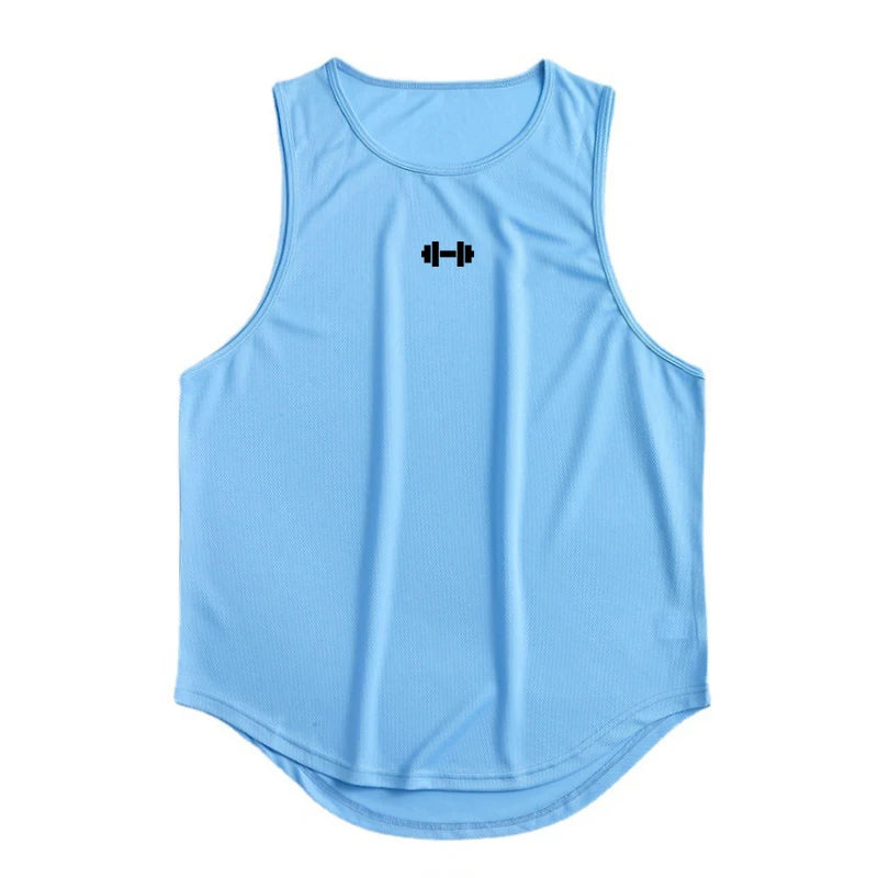 Men's Quick Dry Gym Workout Vest Tank Top for Athletic Fitness Training - Impact Core Fitness
