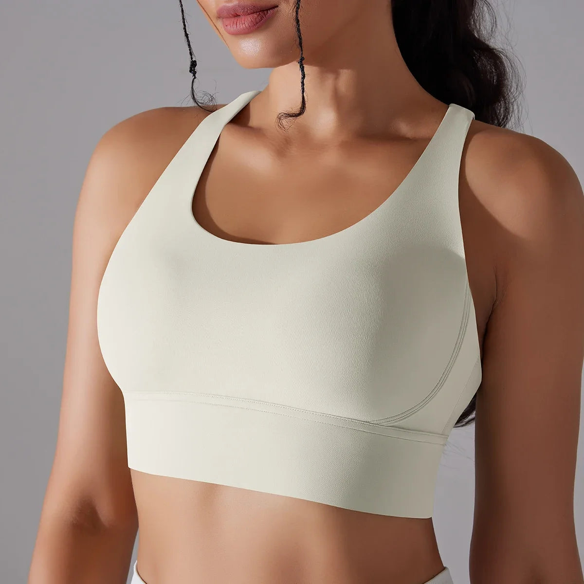 Women's Criss-Cross Back Sports Bra for Yoga, Training, and Gym Workouts - Impact Core Fitness