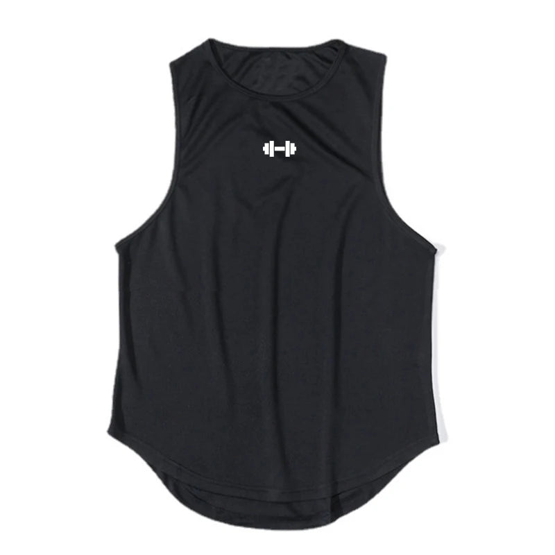 Men's Quick Dry Gym Workout Vest Tank Top for Athletic Fitness Training - Impact Core Fitness