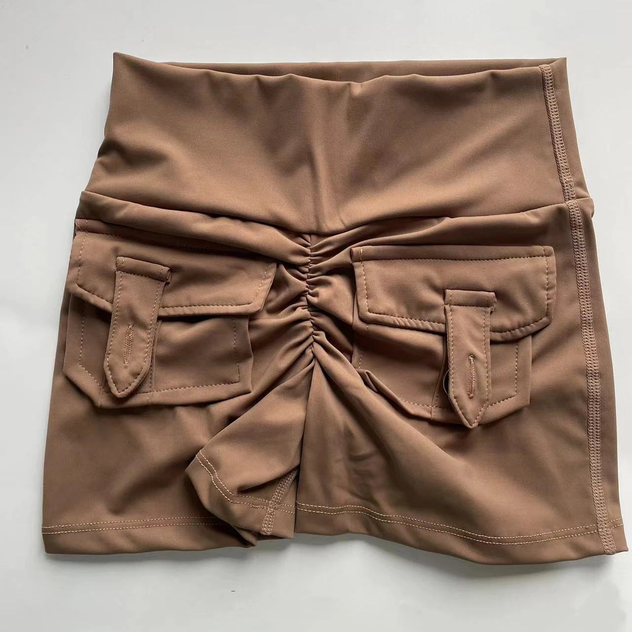 High Waist Cargo Gym Shorts for Women with Functional Pockets - Impact Core Fitness
