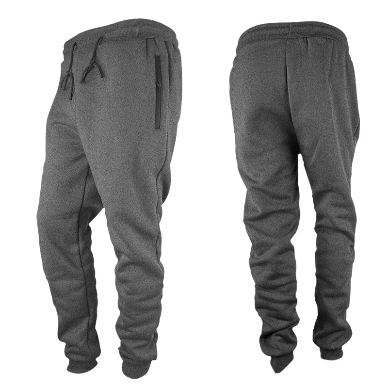 Men's Sweatpants with Zipper Pockets Tapered Joggers for Men Athletic Pants for Workout, Jogging, Running - Impact Core Fitness