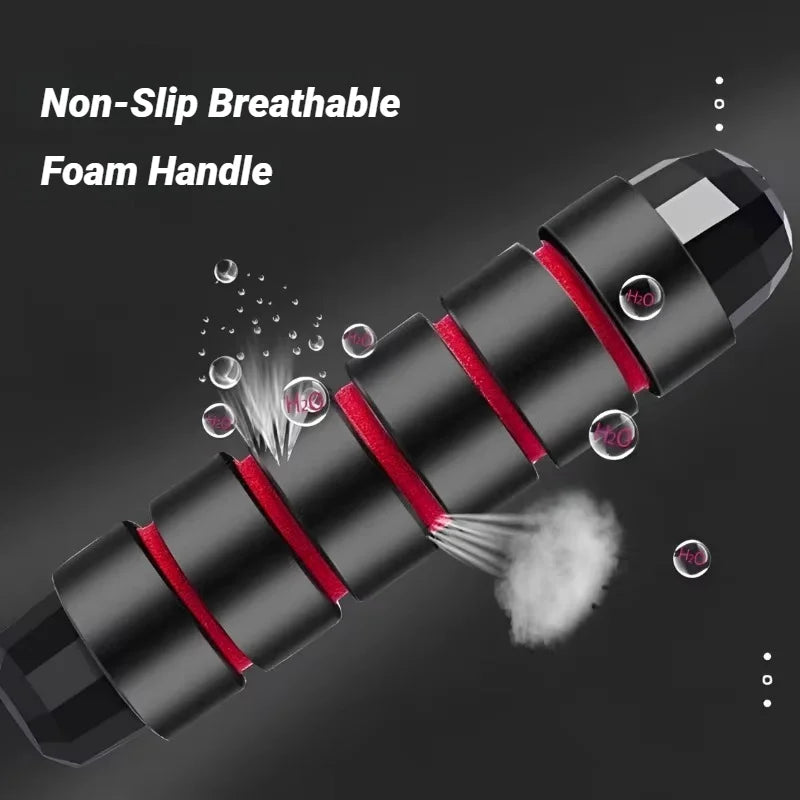 Adjustable Weighted Jump Rope for Home Fitness & Effective Weight Loss - Impact Core Fitness