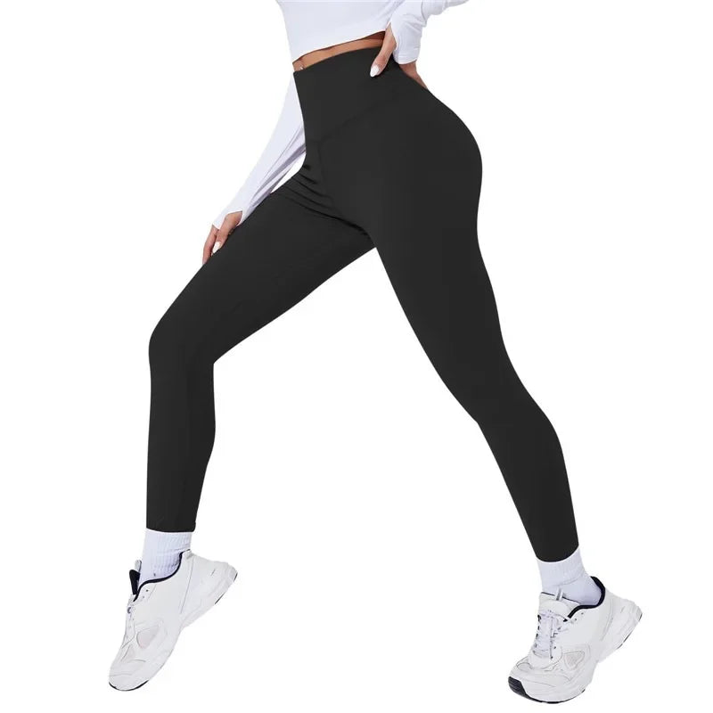 High Waist Gym Leggings for Women - Tummy Control & Squat Proof - Impact Core Fitness