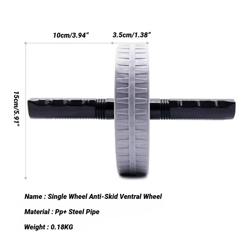 Abdominal Core Workout Roller Wheel for Home Gym Fitness Training - Impact Core Fitness