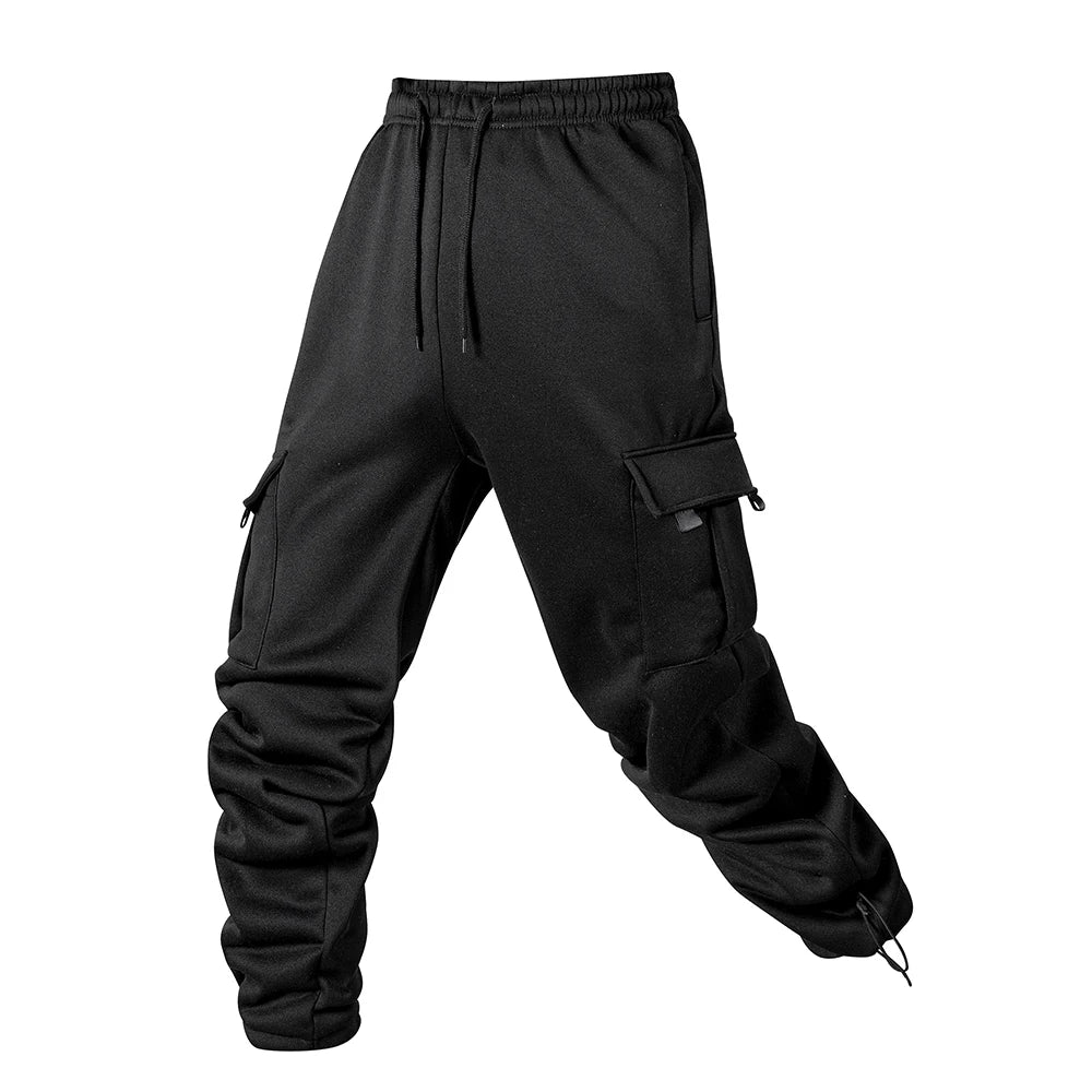 Men's Joggers Pants Loose Drawstring Long Pants Men Multi-pocket Sweatpants Casual Cargo Trousers For Men Fitness - Impact Core Fitness