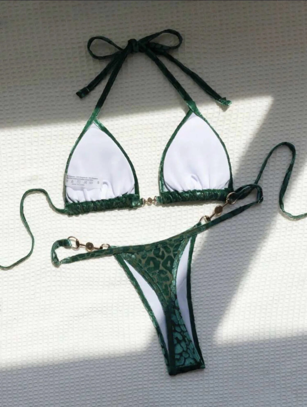 Summer Women Bathing Suit Beachwear Triangle Two Piece Set - Impact Core Fitness