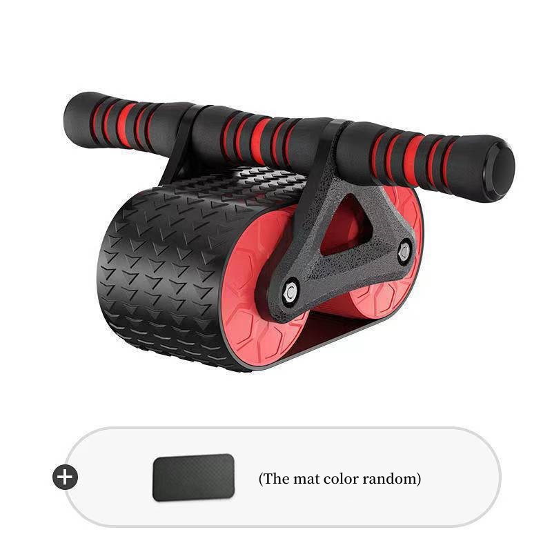 Automatic Rebound Abdominal Wheel Roller Double Wheel Core Workout Trainer for Home Gym Stability - Impact Core Fitness