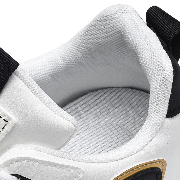 Men's Stylish Gold Accent Athletic Lifestyle Trainers Comfortable Everyday Sports Footwear - Impact Core Fitness