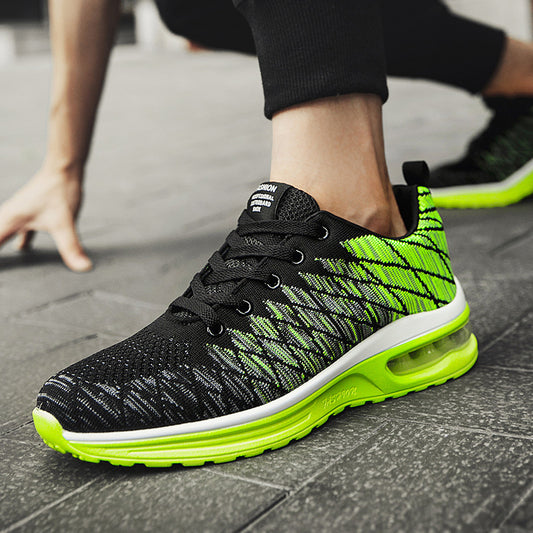 Streamlined Men's Breathable Everyday Running Shoes Flexible Modern Athletic Comfort Design - Impact Core Fitness