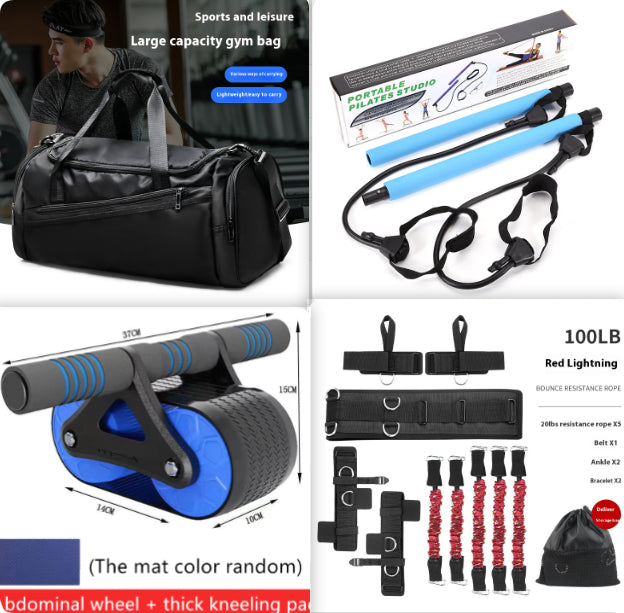 Automatic Rebound Abdominal Wheel Roller Double Wheel Core Workout Trainer for Home Gym Stability - Impact Core Fitness