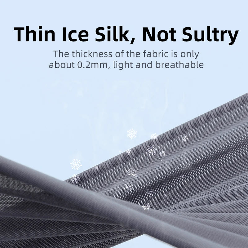 ROCKBROS Cooling Arm Sleeves Ice Fabric UV Protection for Cycling & Running - Impact Core Fitness