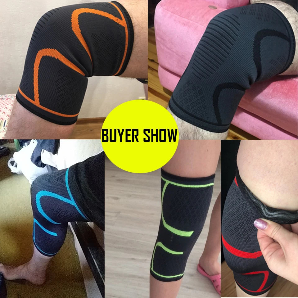 1PC Compression Knee Sleeve Sports Brace for Running, Gym & Pain Relief - Impact Core Fitness