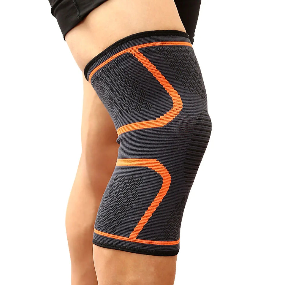 1PC Compression Knee Sleeve Sports Brace for Running, Gym & Pain Relief - Impact Core Fitness