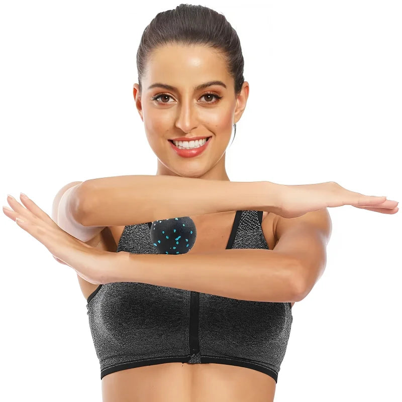 High-Density Peanut Massage Ball Deep Tissue Myofascial Release for Back & Spine - Impact Core Fitness