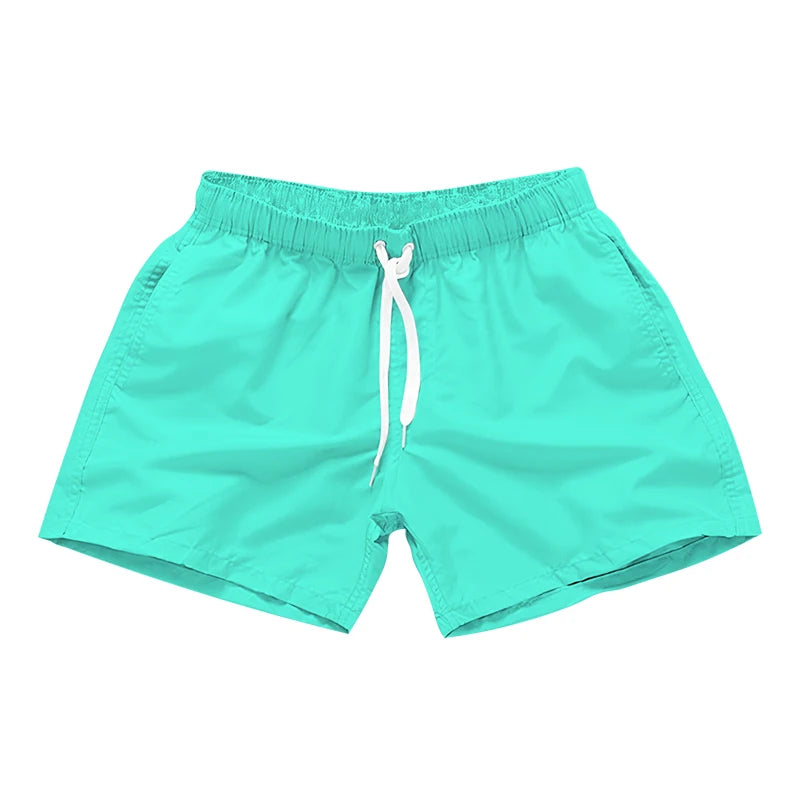 Men's Board Shorts Swim Shorts Swim Trunks Drawstring Elastic Waist Design Quick Dry Sports Short Daily Beach Streetwear Casual - Impact Core Fitness