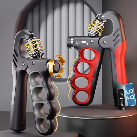 Adjustable Hand Grip Strengthener 5-100kg - Forearm Exerciser & Finger Trainer Tool - Impact Core Fitness