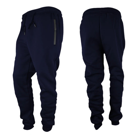 Men's Sweatpants with Zipper Pockets Tapered Joggers for Men Athletic Pants for Workout, Jogging, Running - Impact Core Fitness