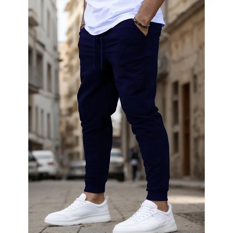 Summer Men's Joggers Ideal for Running Fitness Breathable Sweatpants for Workout Fashion Casual Trousers - Impact Core Fitness