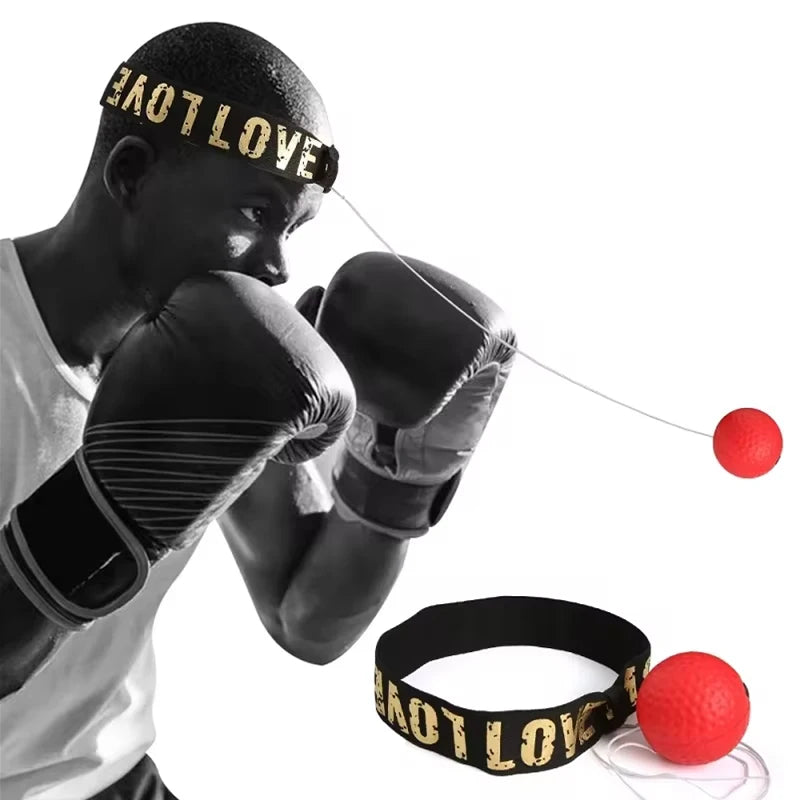 Boxing Reflex Ball Headband Speed Trainer for Reaction & Coordination - Impact Core Fitness