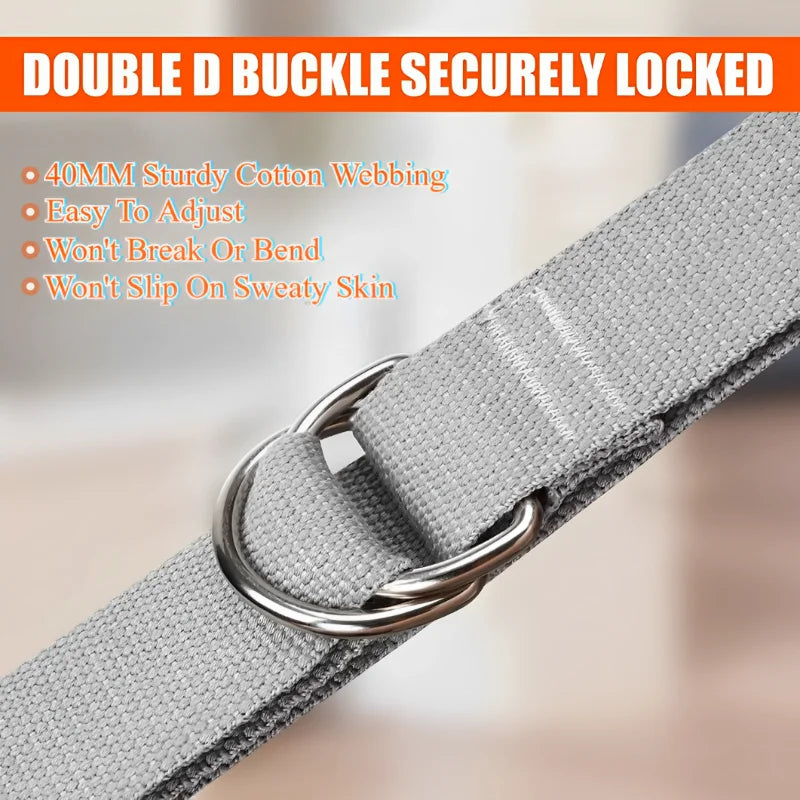 Adjustable Pull-Up Assist Bands Set Home Gym Chin-Up & Stretching Strap - Impact Core Fitness