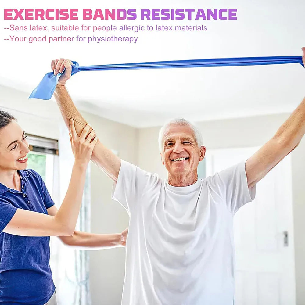 Resistance Loop Bands for Exercise Yoga Pilates & Physical Therapy Straps - Impact Core Fitness
