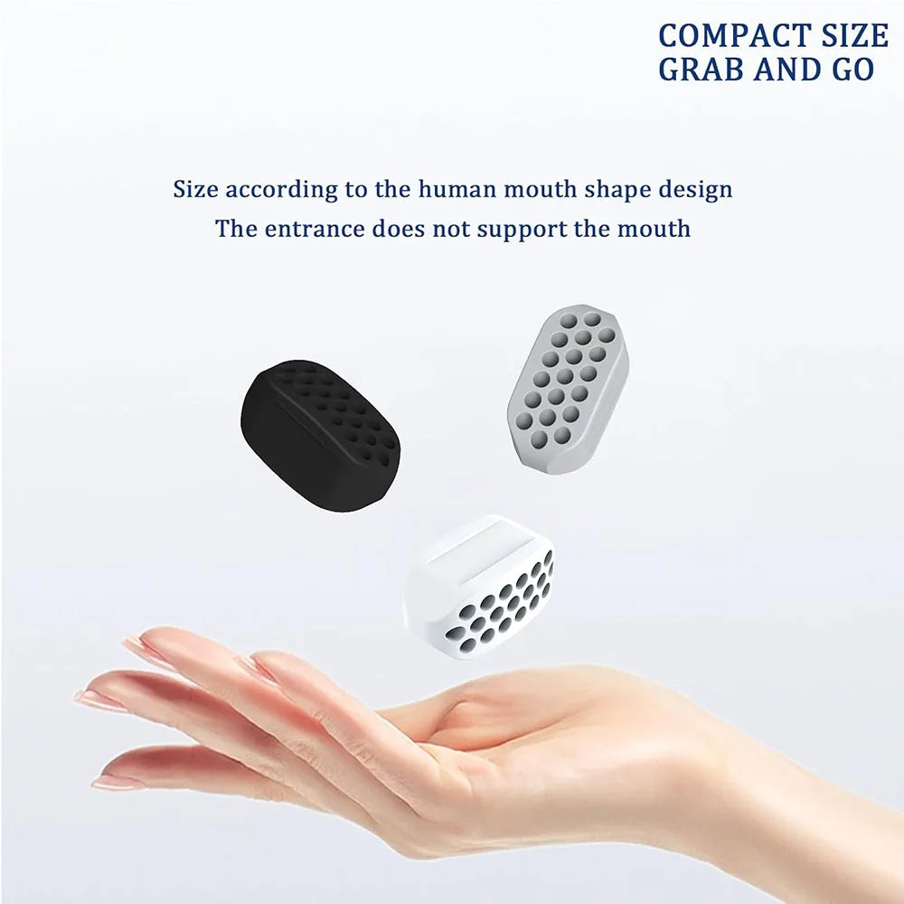 Jawline Exerciser & Face Slimmer Ball Jaw Trainer for Men & Women - Impact Core Fitness