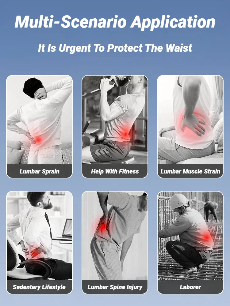 Adjustable Lumbar Support Belt Back Brace for Gym & Pain Relief - Impact Core Fitness