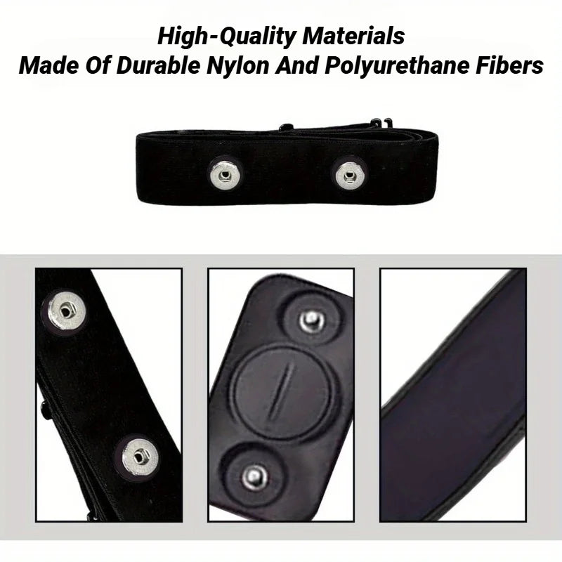 Universal Heart Rate Monitor Replacement Strap For Polar, Wahoo, Garmin Sensors - Impact Core Fitness