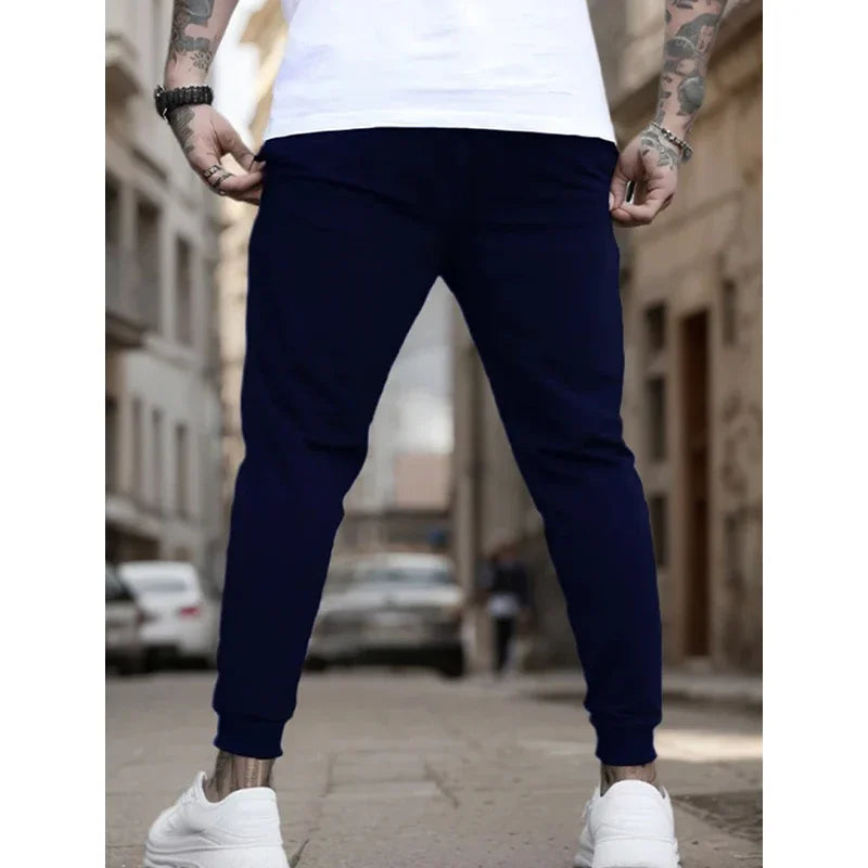 Summer Men's Joggers Ideal for Running Fitness Breathable Sweatpants for Workout Fashion Casual Trousers - Impact Core Fitness