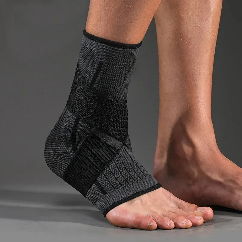 Compression Ankle Support Sleeve Breathable Brace for Sports, Running & Injury Recovery - Impact Core Fitness