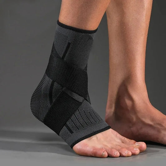 Compression Ankle Support Sleeve Breathable Brace for Sports, Running & Injury Recovery - Impact Core Fitness